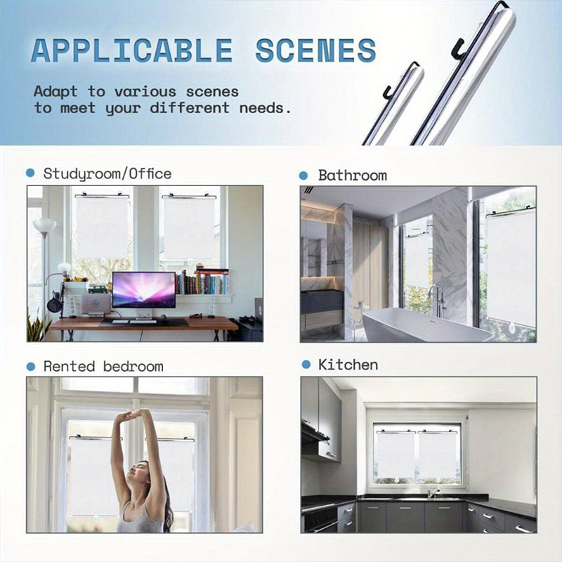 Roller Window Blinds Shades Cu - огляд і ціна Home Decor Window Blinds