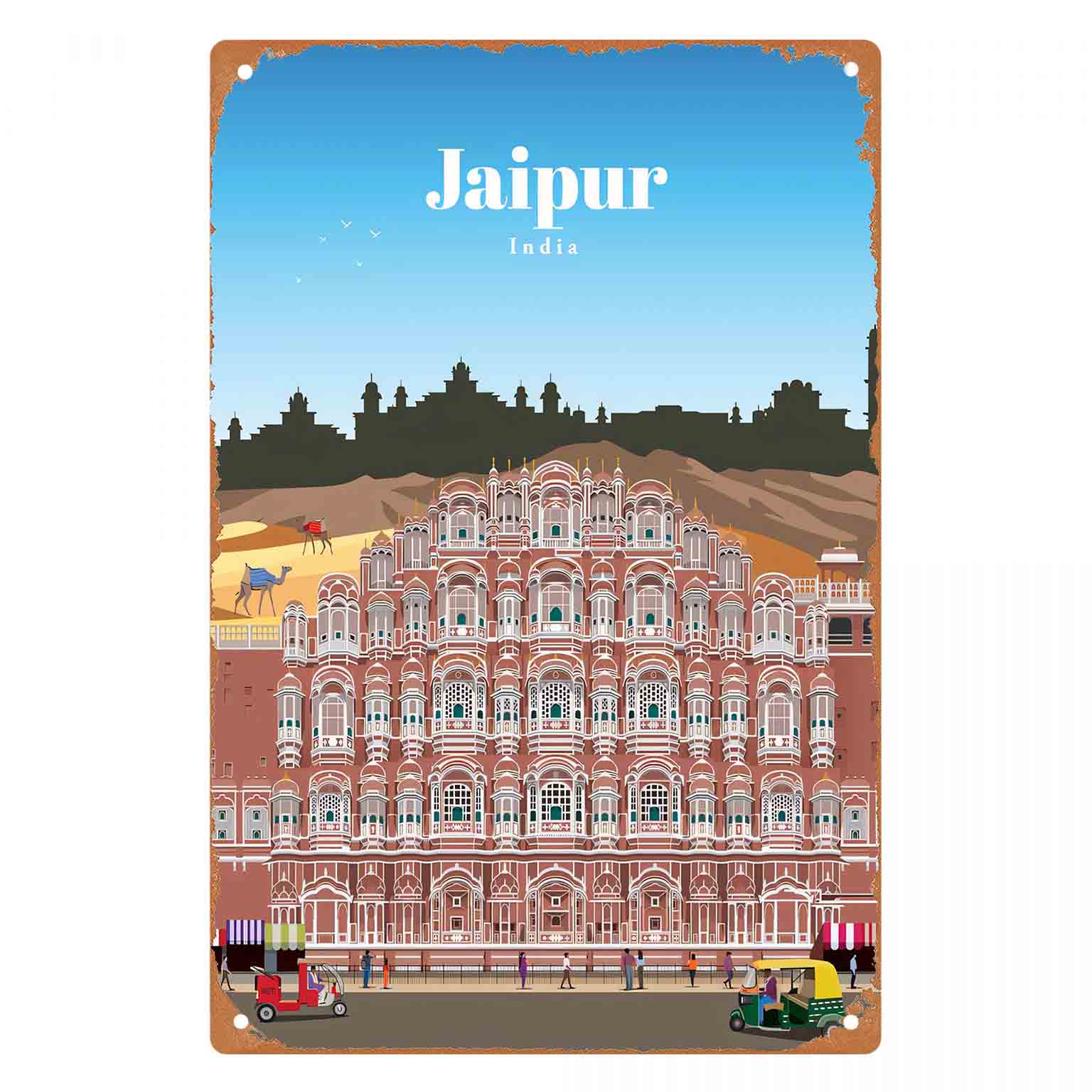 2D FLAT 1pc Jaipur India Hawa  - огляд і ціна Home Decor Jaipur