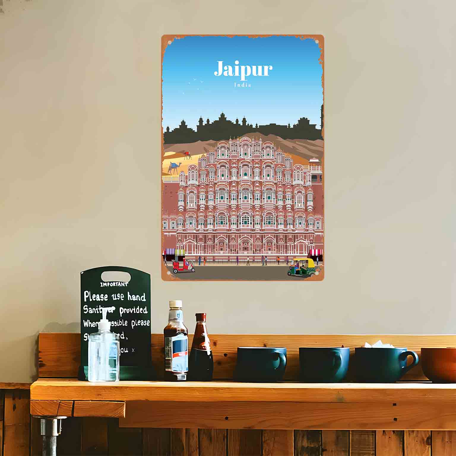 2D FLAT 1pc Jaipur India Hawa  - огляд і ціна Home Decor Jaipur