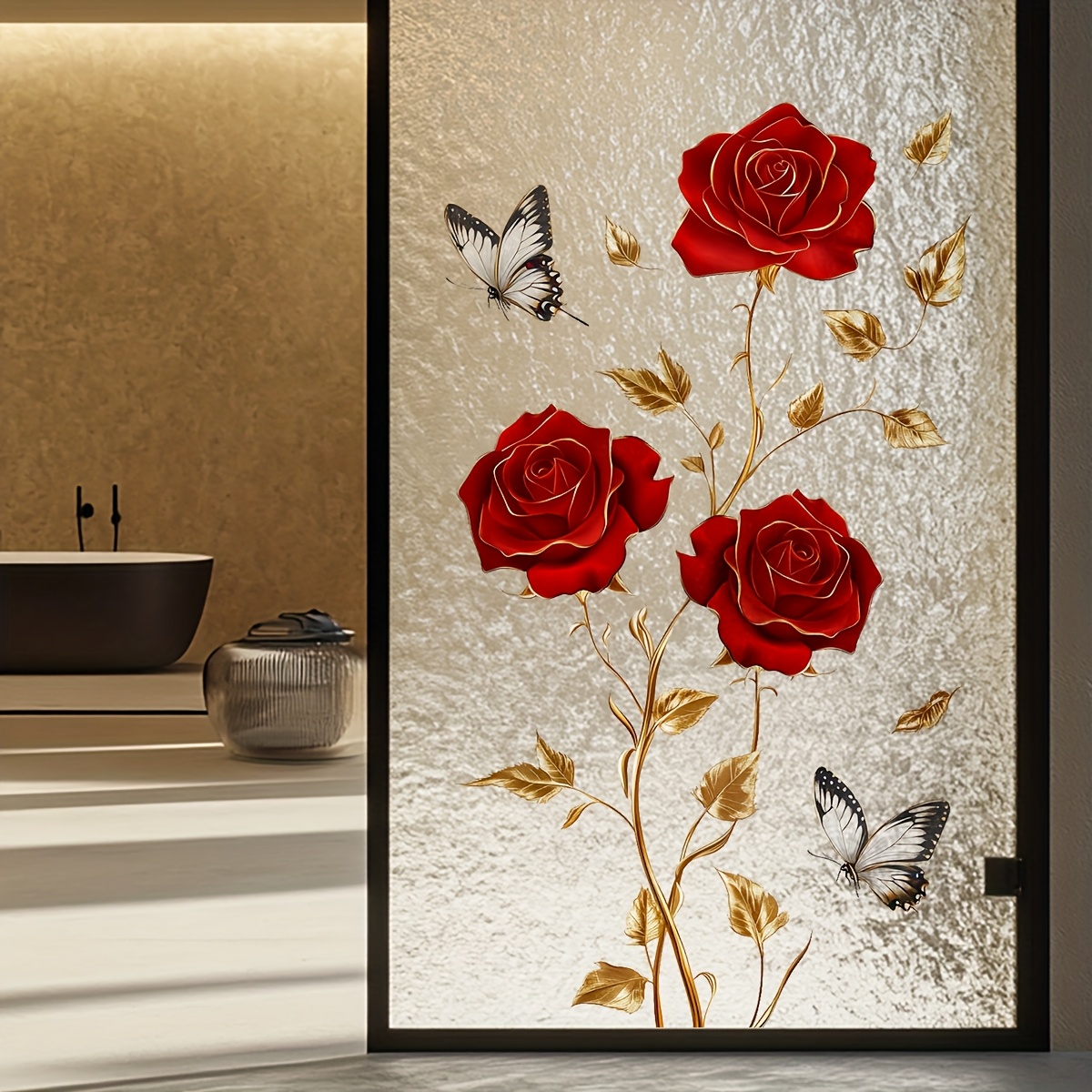 1Pc Charming and Romantic Red  - огляд і ціна Home Decor Window Blinds