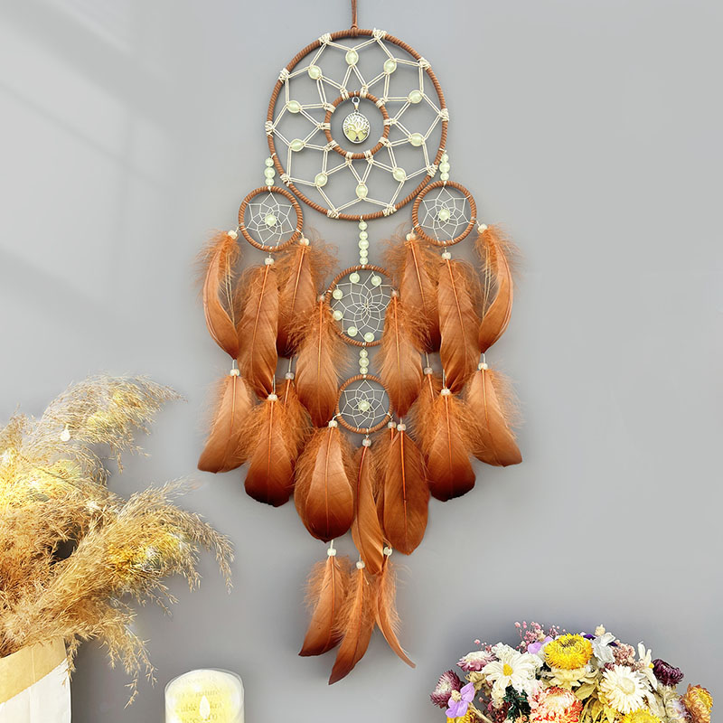 Boho Dream Catcher Hand-woven  - огляд і ціна Boho Wind Chimes