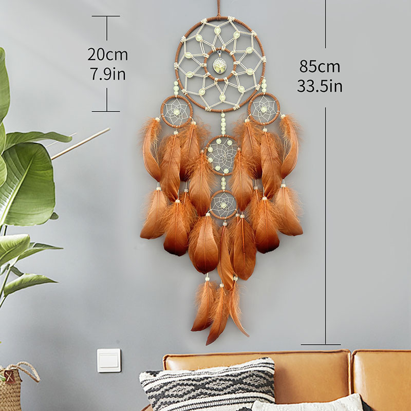 Boho Dream Catcher Hand-woven  - огляд і ціна Boho Wind Chimes