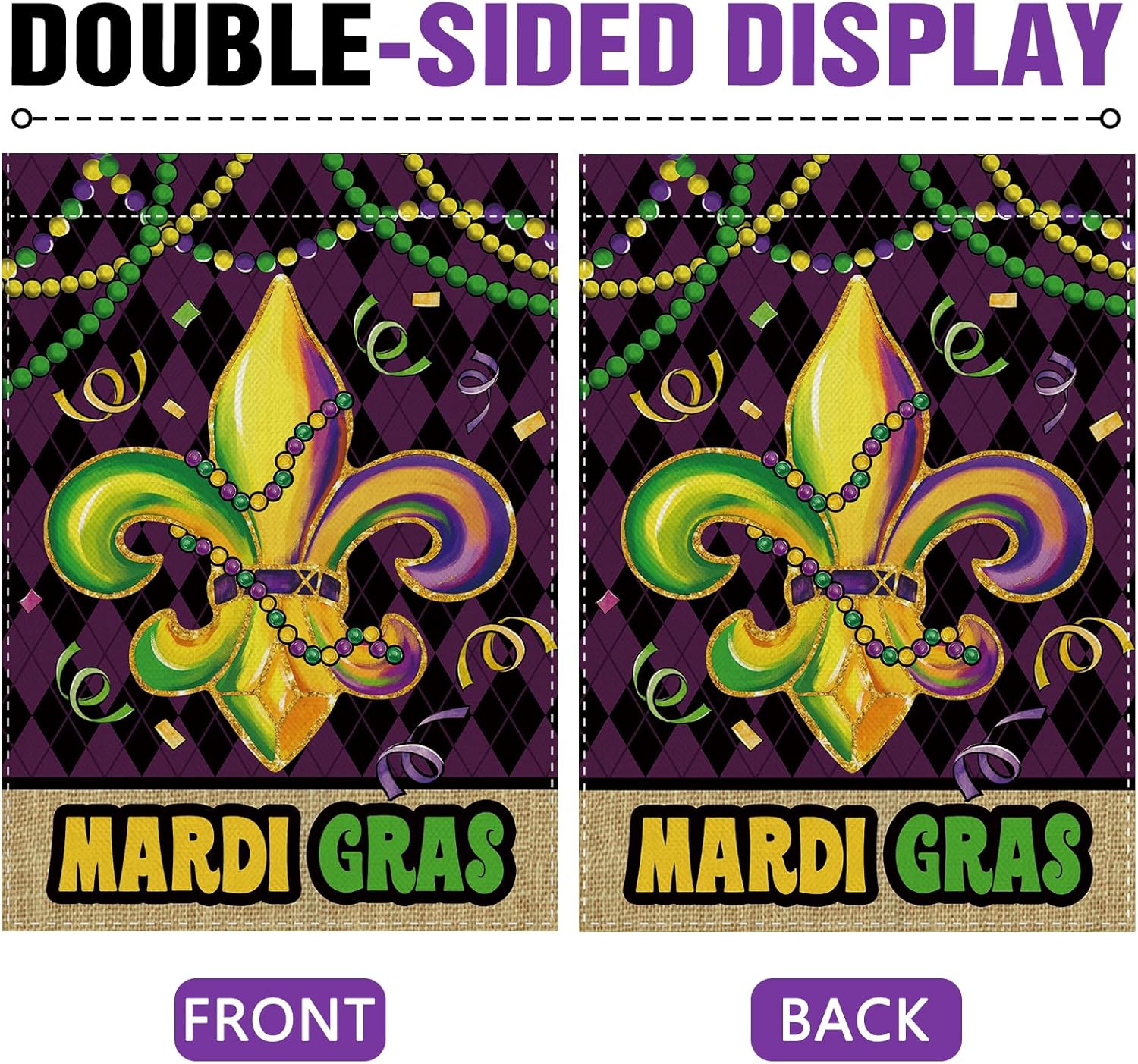 Dyrenson Mardi Gras Fleur De L - огляд і ціна Home Decor New Orleans