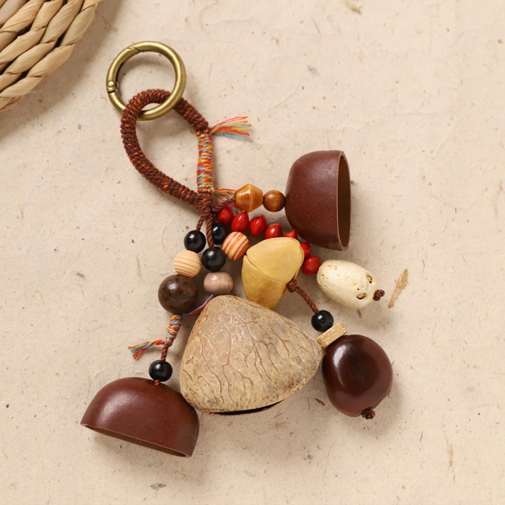 Sound Heal Natural Fruit Shell - огляд і ціна Boho Wind Chimes