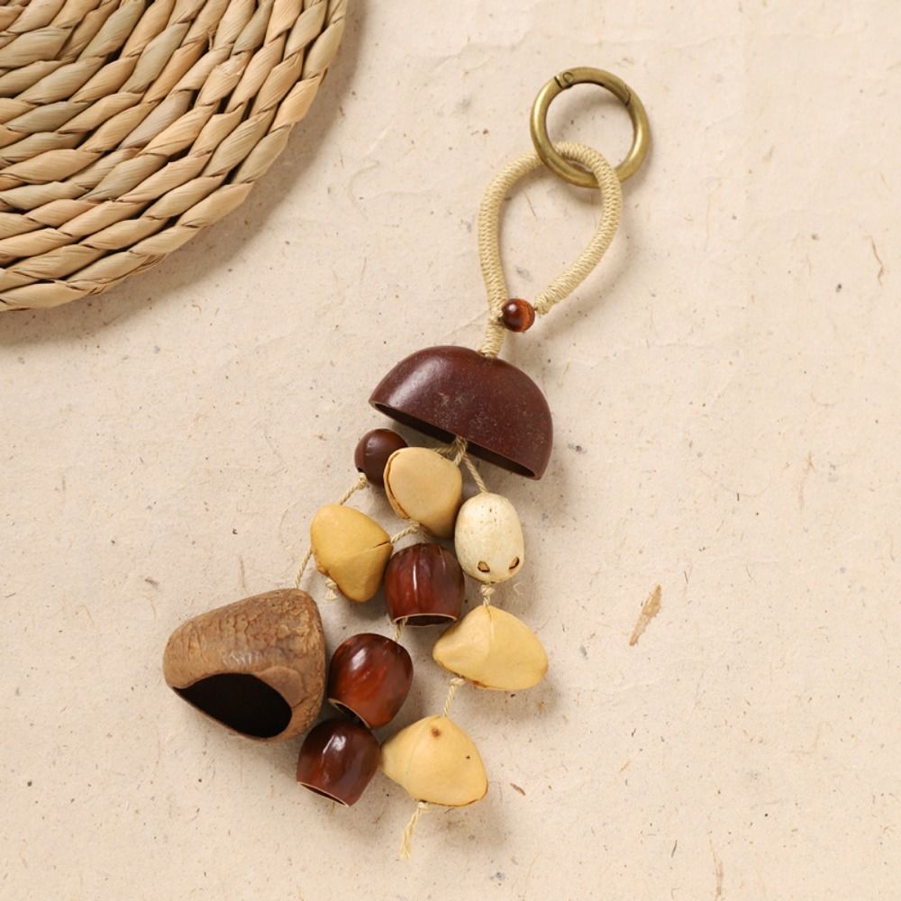 Sound Heal Natural Fruit Shell - огляд і ціна Boho Wind Chimes