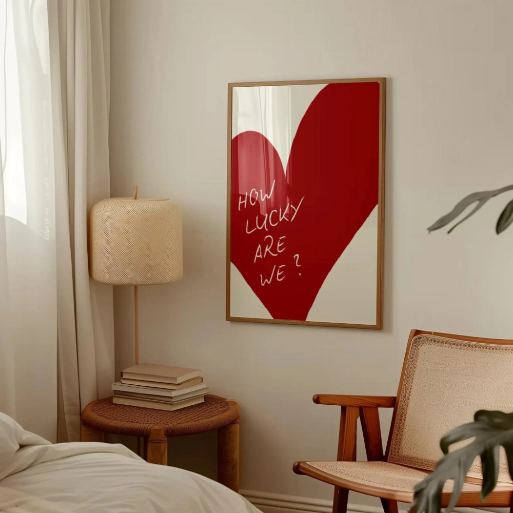How Lucky Are We Pink Red Stri - огляд і ціна Home Decor How To