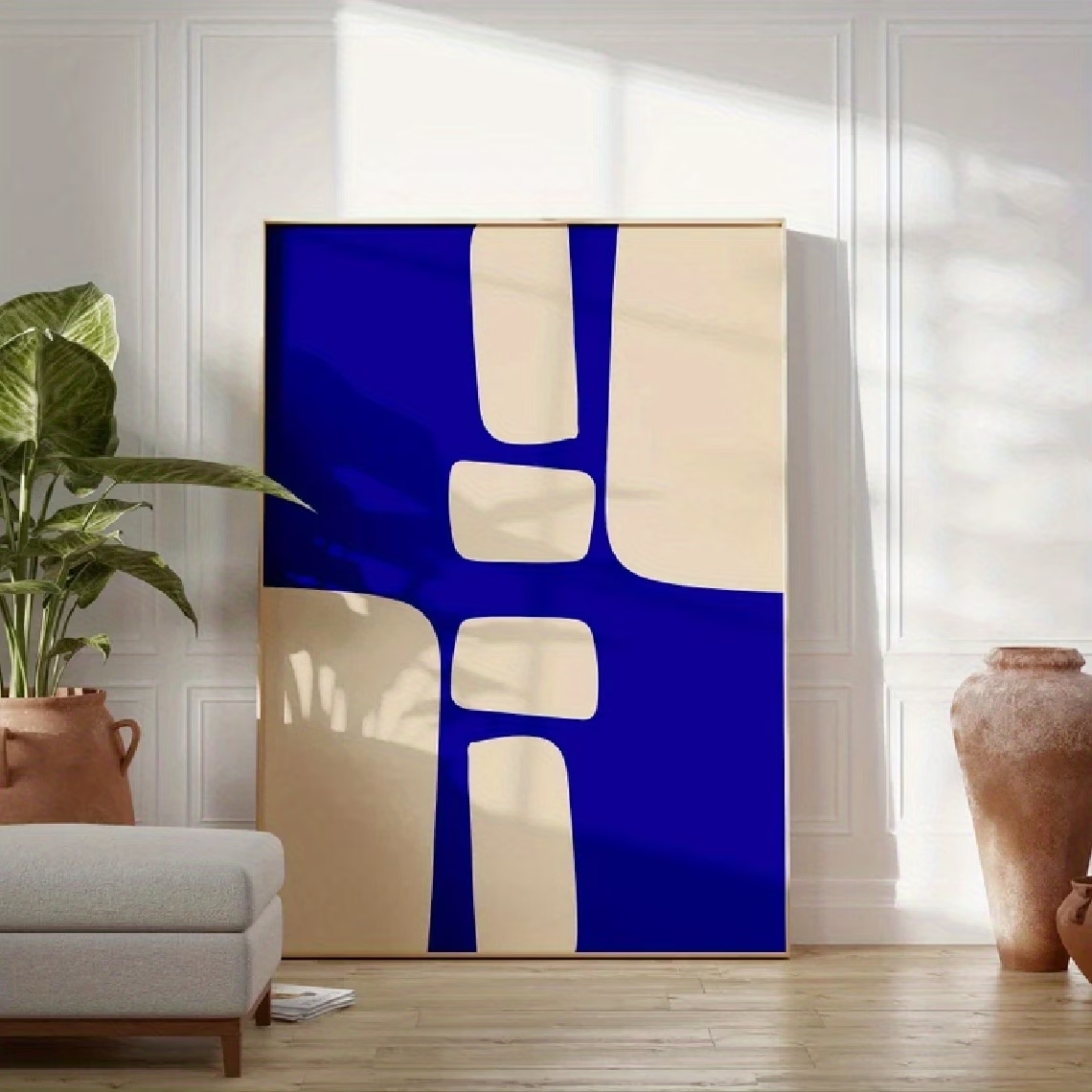 Modern,Retro Royal Blue Minima - огляд і ціна Home Decor Retro