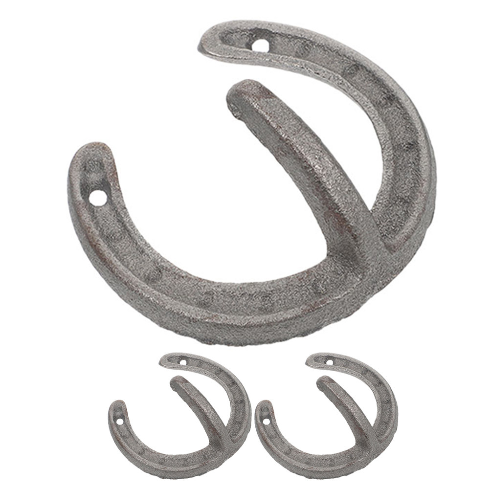 3Pcs Horseshoe Shape Wall Hook - огляд і ціна Home Decor Organizer