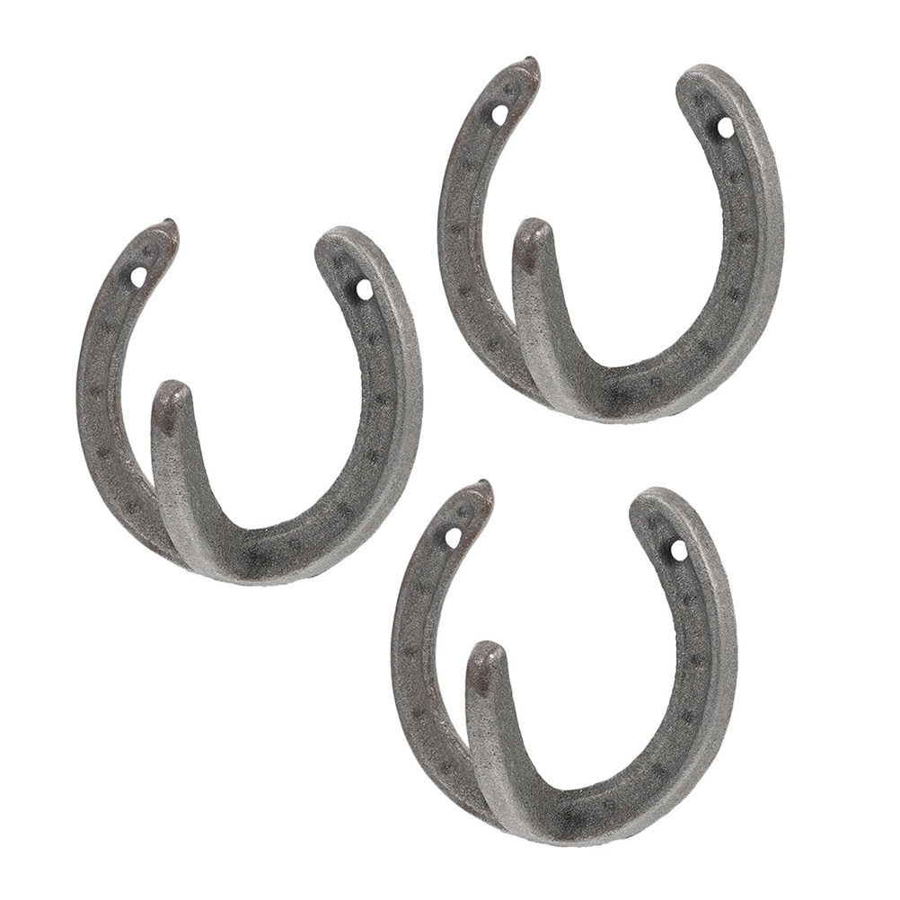 3Pcs Horseshoe Shape Wall Hook - огляд і ціна Home Decor Organizer