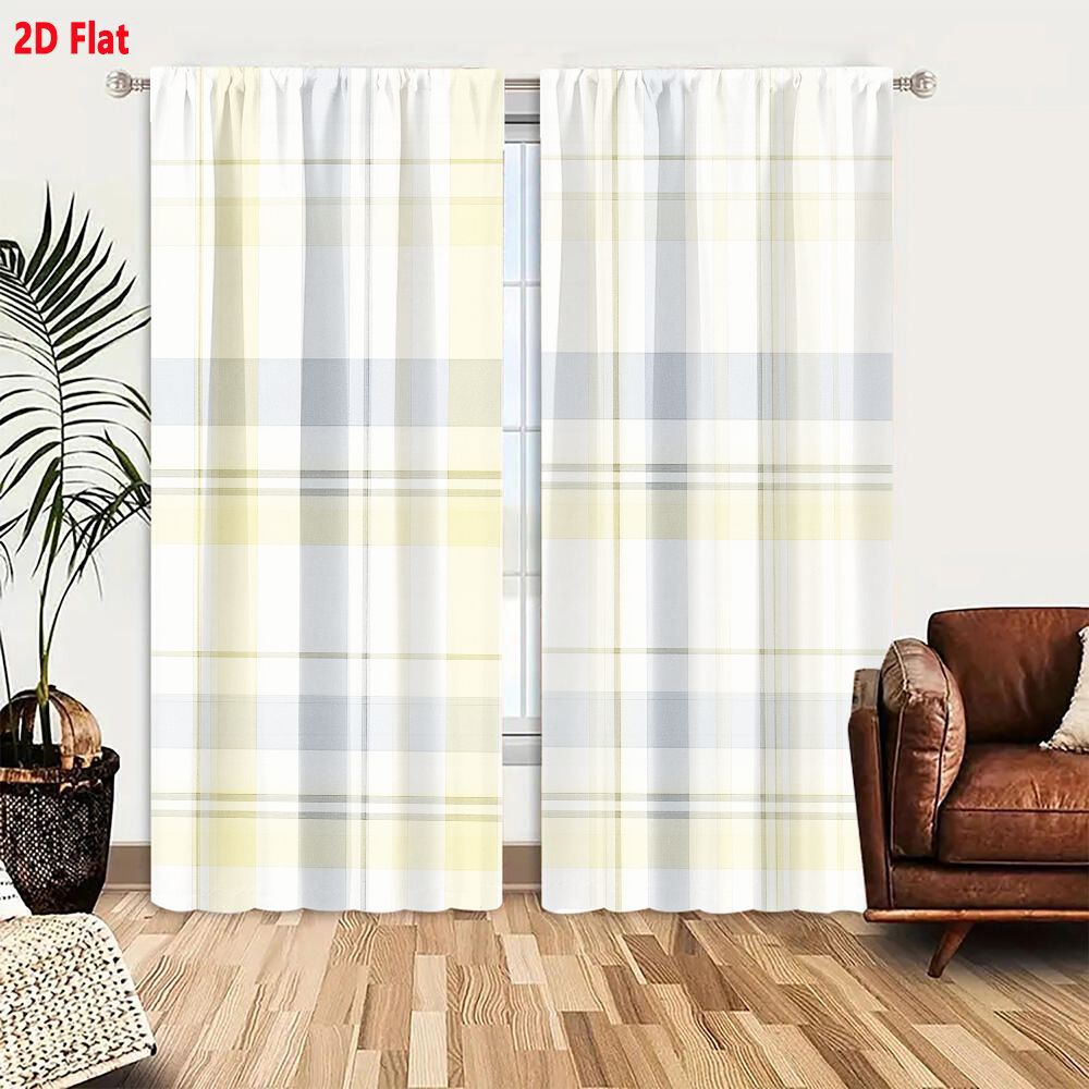 2Pcs Curtains 2D Flat Seamless - огляд і ціна Home Decor Color Palettes