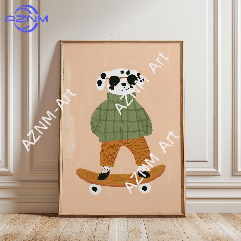 1PC Funny Animal Skateboarding - огляд і ціна Home Decor Duck