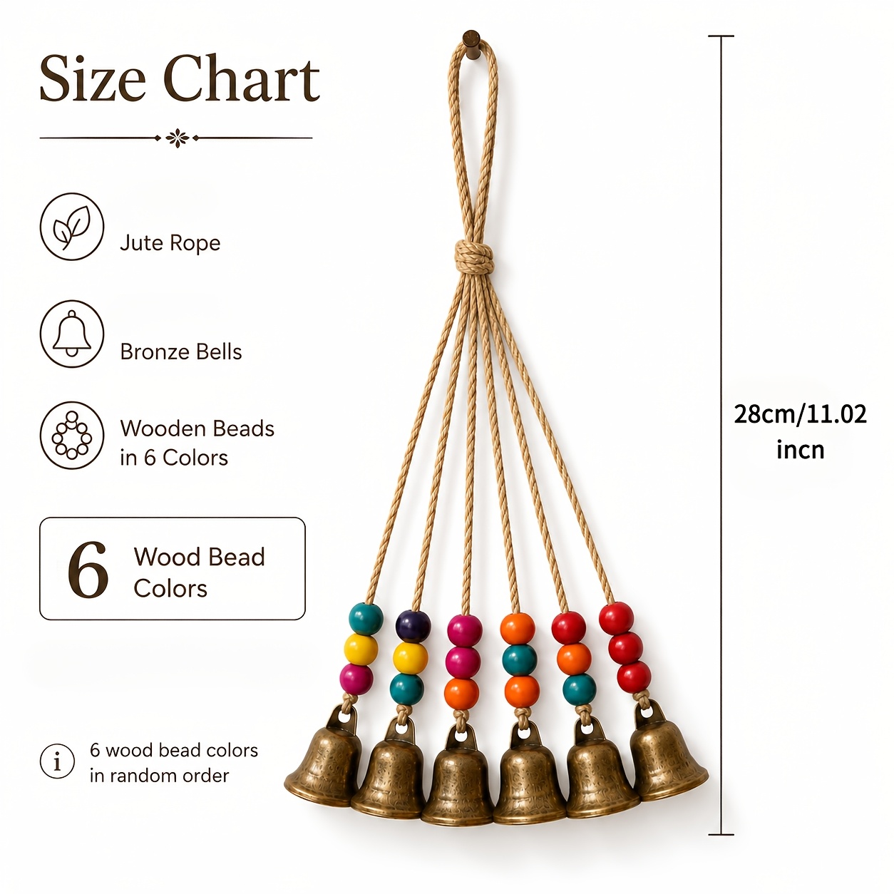 Handmade Boho Wind Chime Decor - огляд і ціна Boho Wind Chimes