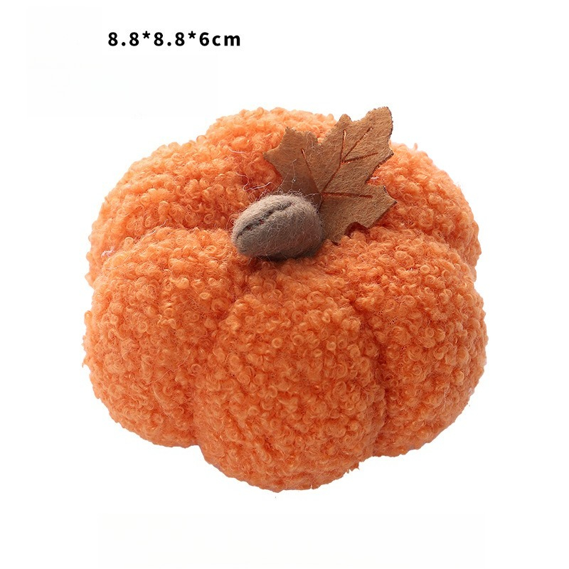 Fluffy Pumpkin Plush Halloween - огляд і ціна Home Decor Halloween