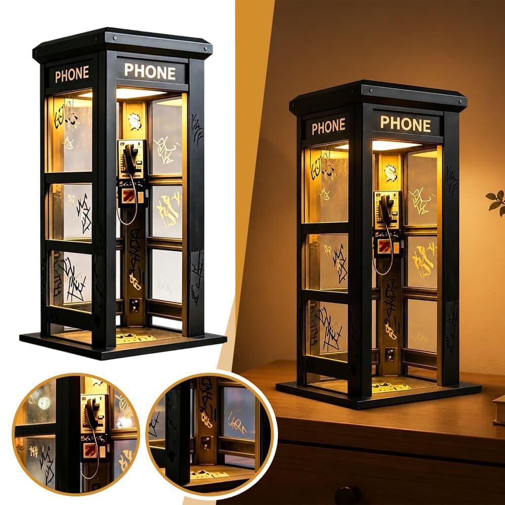 Vintage London Telephone Booth - огляд і ціна Home Decor Retro