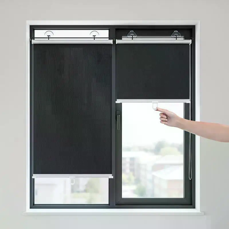No Drill Roller Window Blinds  - огляд і ціна Home Decor Window Blinds
