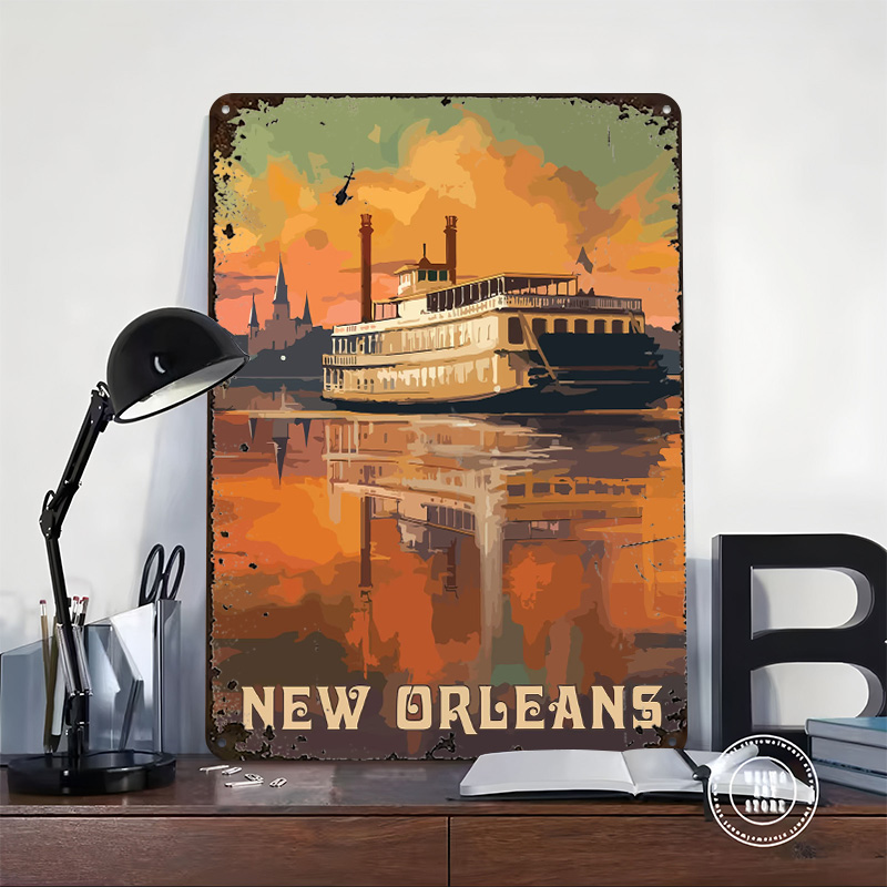 Travel to New Orleans Printed  - огляд і ціна Home Decor New Orleans