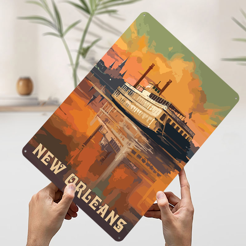 Travel to New Orleans Printed  - огляд і ціна Home Decor New Orleans