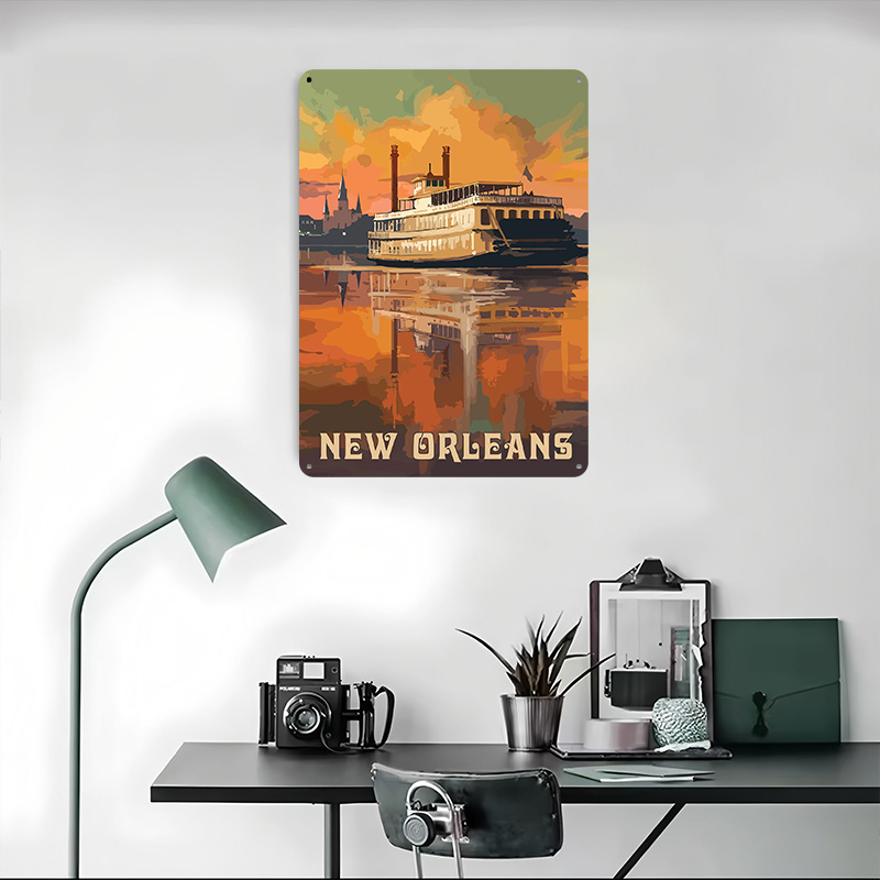 Travel to New Orleans Printed  - огляд і ціна Home Decor New Orleans