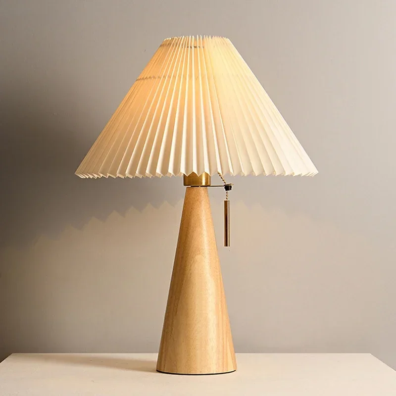 Retro Pleated Table Lamp Nordi - огляд і ціна Home Decor Retro