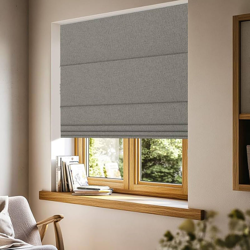French Linen Blackout Roman Bl - огляд і ціна Home Decor Window Blinds