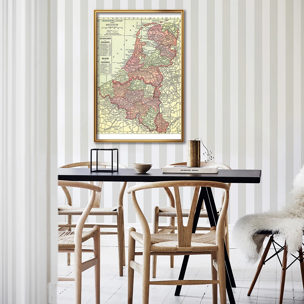 42*59cm The 1914 Belgium and N - огляд і ціна Home Decor Netherlands