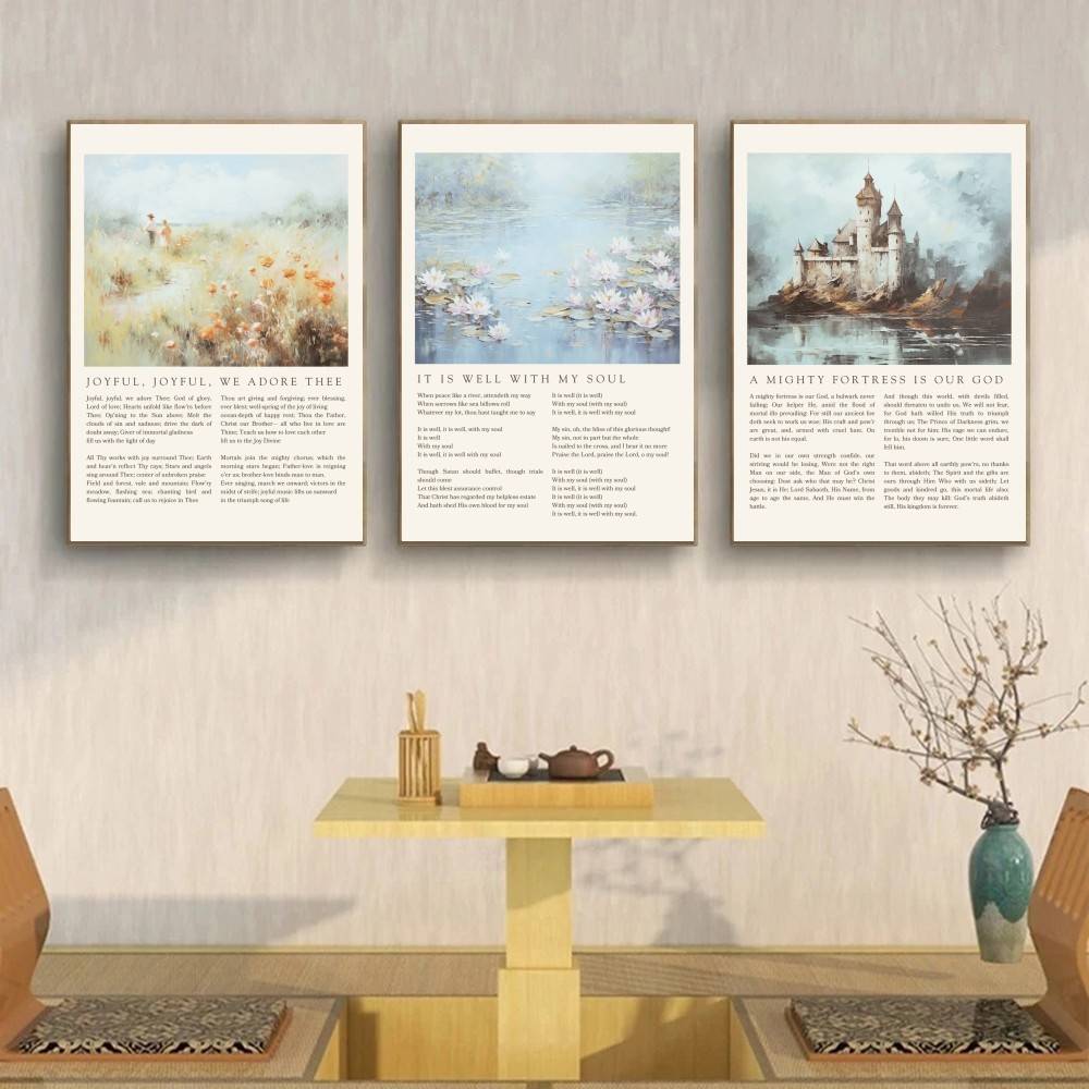 Christian Hymn Poster Amazing  - огляд і ціна Home Decor How To