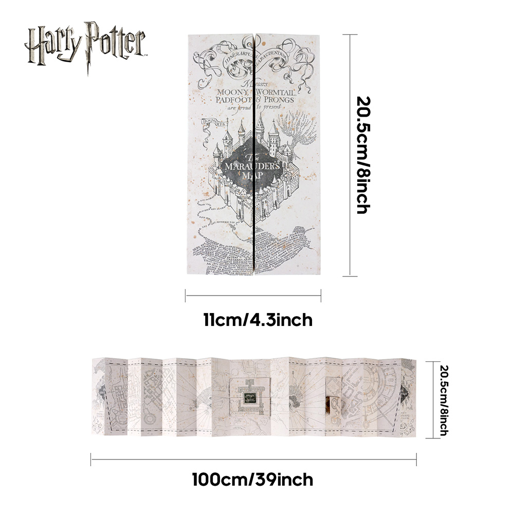 1PC Map Of The Marauder's Scho - огляд і ціна Home Decor Zone
