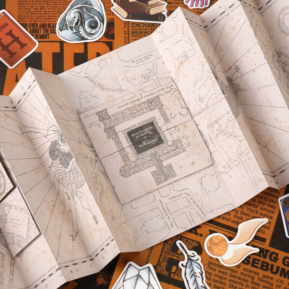 1PC Map Of The Marauder's Scho - огляд і ціна Home Decor Zone
