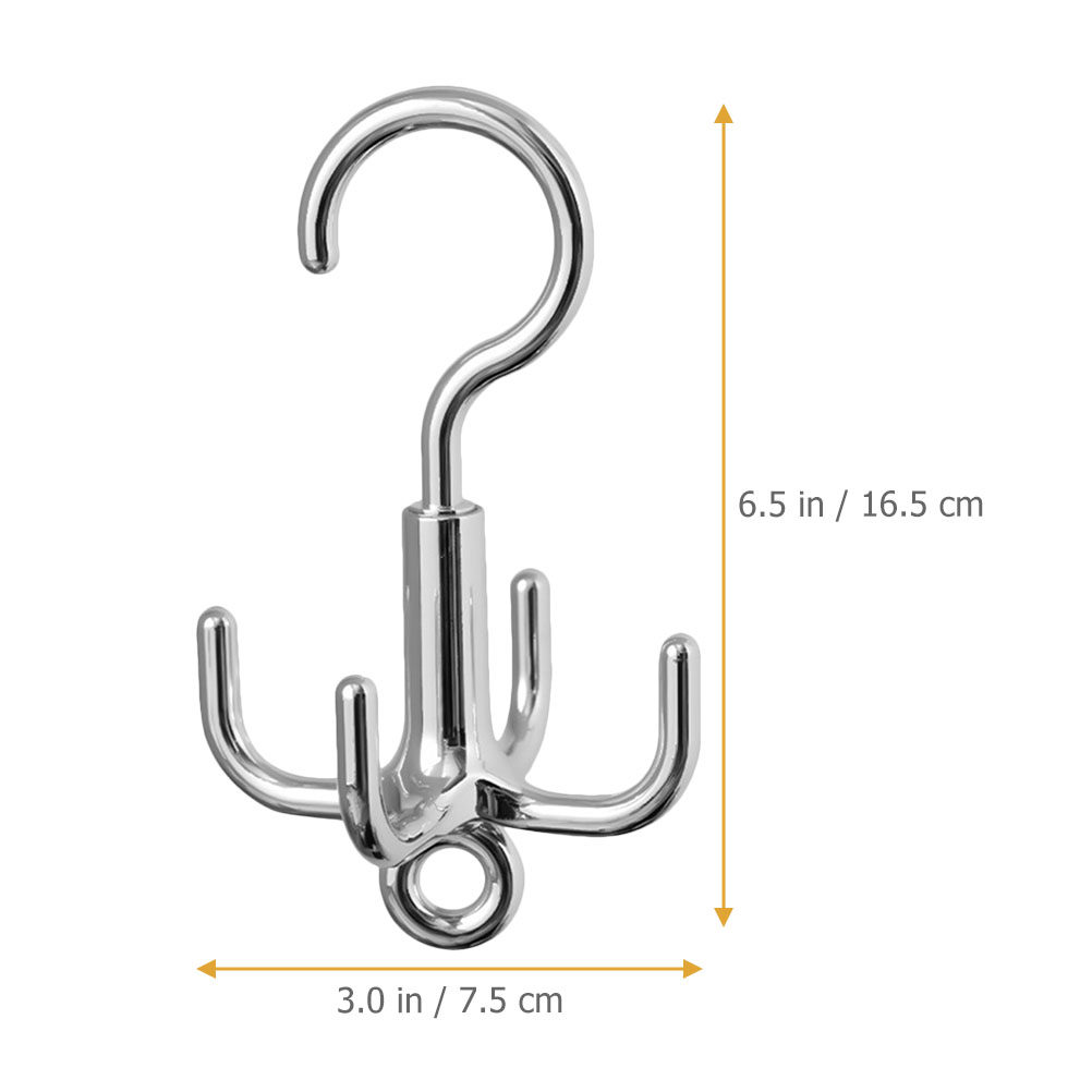 Rotating Clothes Hook 4-Claw D - огляд і ціна Home Decor Organizer