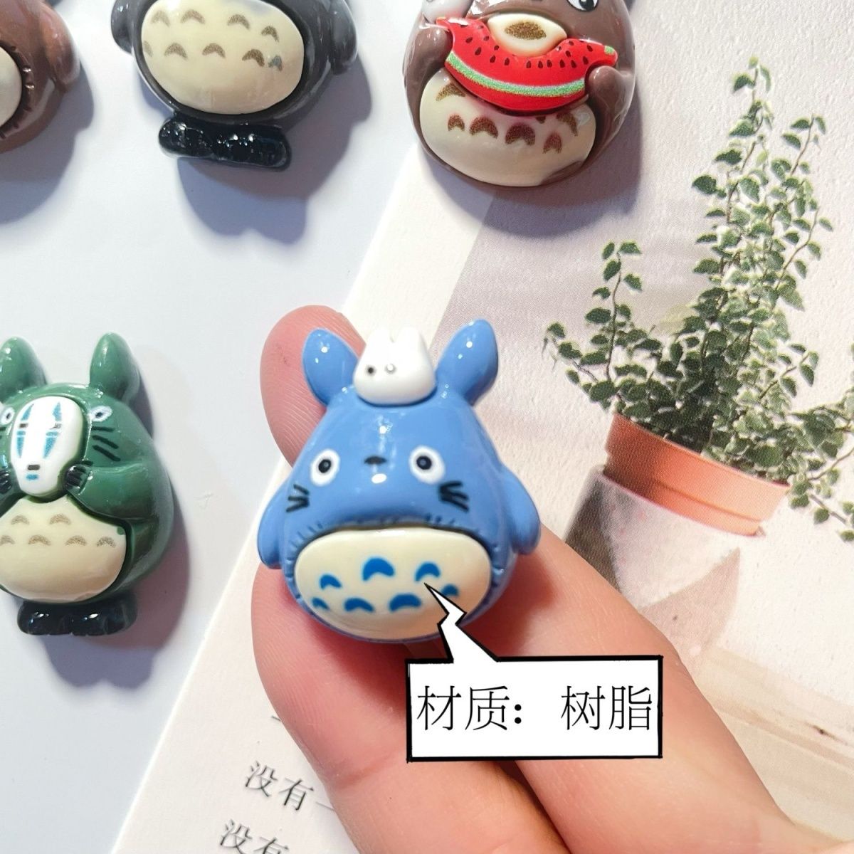 Totoro Anime Resin Fridge Magn - огляд і ціна Home Decor Sticker