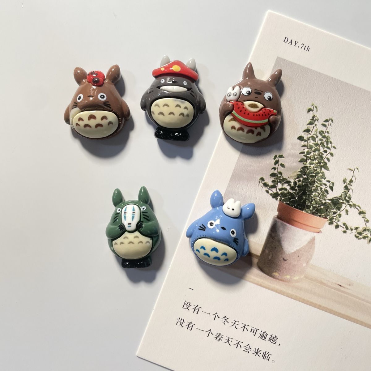 Totoro Anime Resin Fridge Magn - огляд і ціна Home Decor Sticker