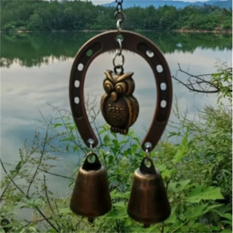 Lucky Horseshoe Wind Chime Wit - огляд і ціна Boho Wind Chimes