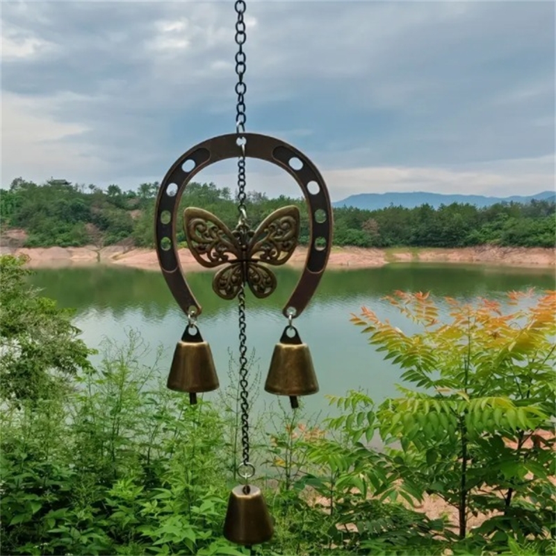 Lucky Horseshoe Wind Chime Wit - огляд і ціна Boho Wind Chimes