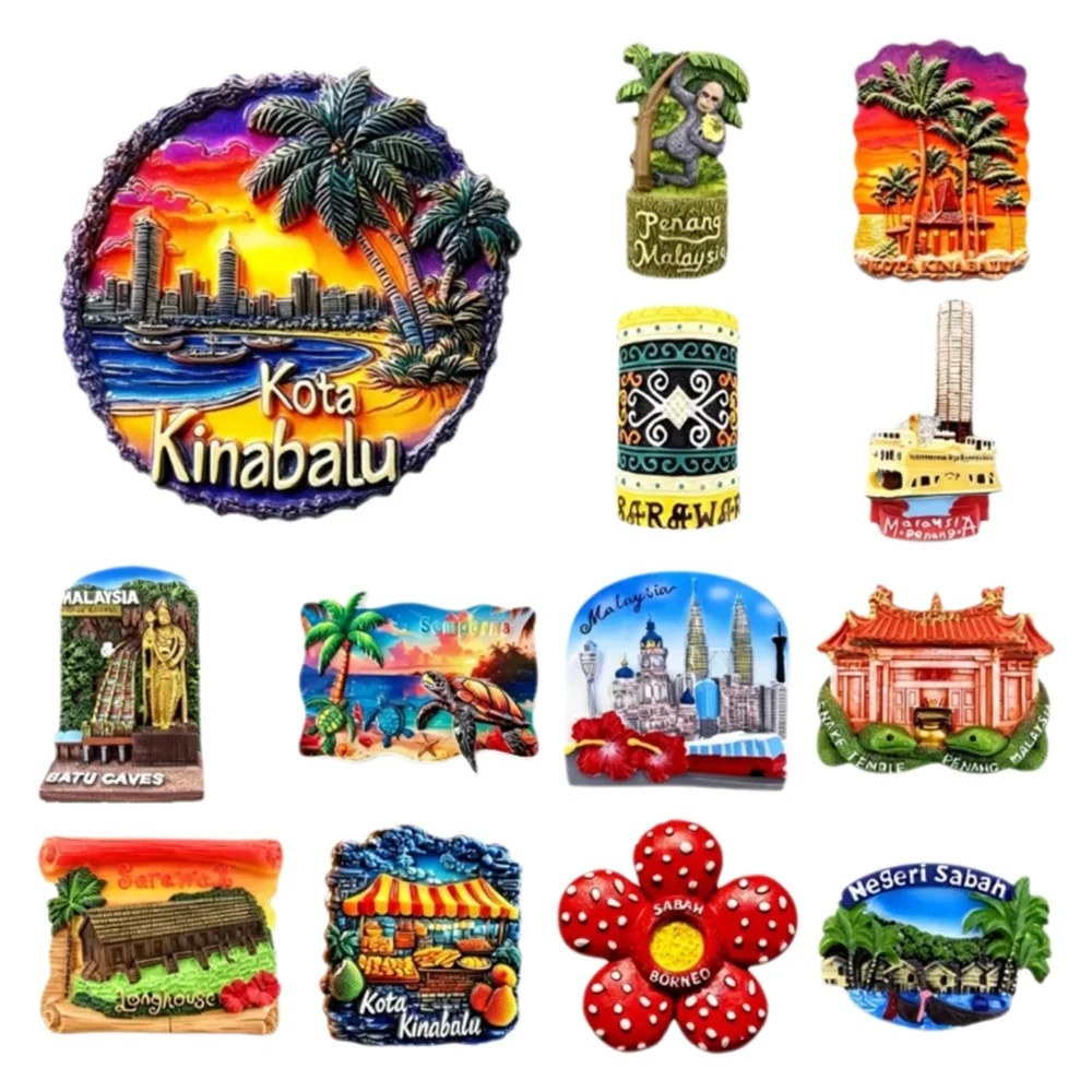 Malaysia 3D Fridge Magnets, Ku - огляд і ціна Home Decor Malaysia